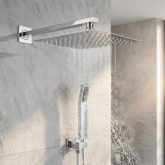 Ensemble de Douche Encastré Effet Pluie
