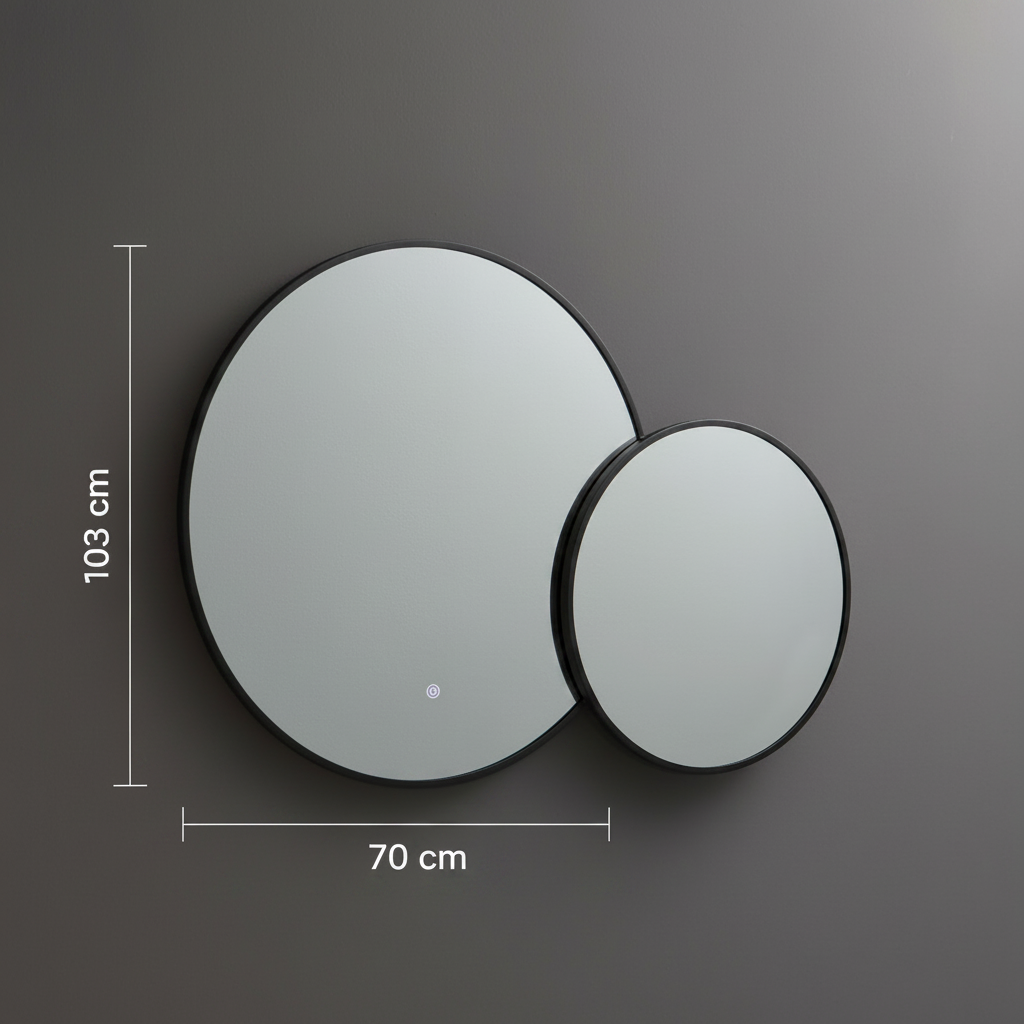 Miroir Duo Nero