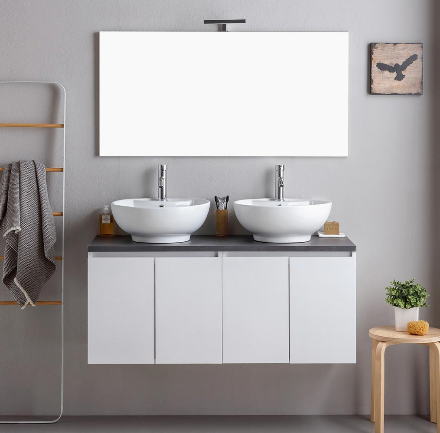 Meuble Milano Blanc