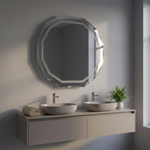 Miroir Octogonal LED