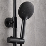 Colonne de Douche Noir Mat avec Douchette