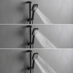 Colonne de Douche Thermostatique Noire 3 Jets