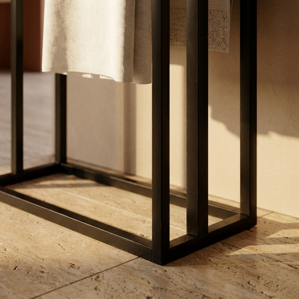 Porte-Serviettes sur Pied 3 Niveaux