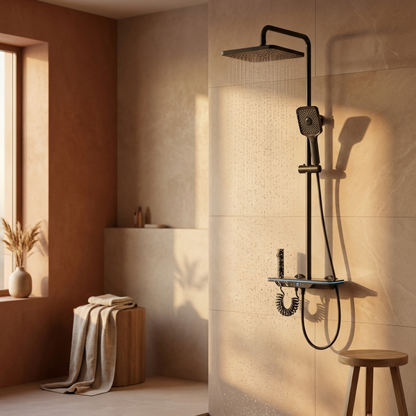 Colonne de Douche Thermostatique à Affichage LED