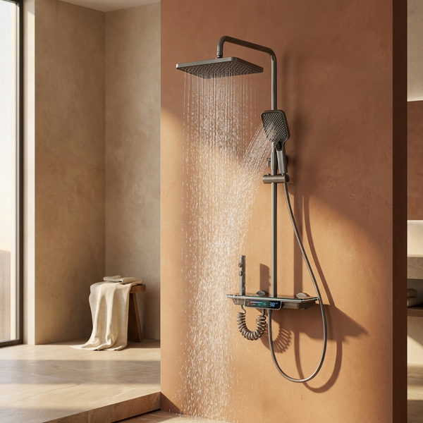 Colonne de Douche Thermostatique à Affichage LED
