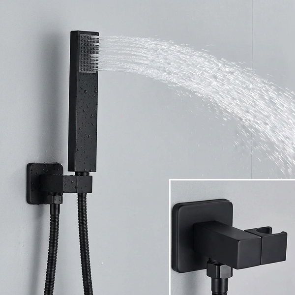 Colonne de Douche Encastrée Noire